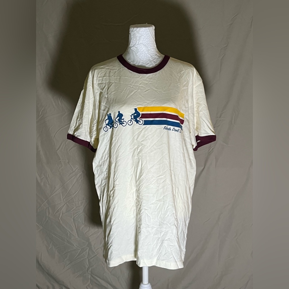 Stranger Things white size medium t-shirt